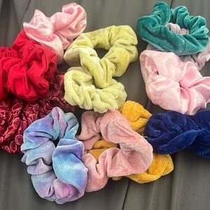 random set of scrunchies